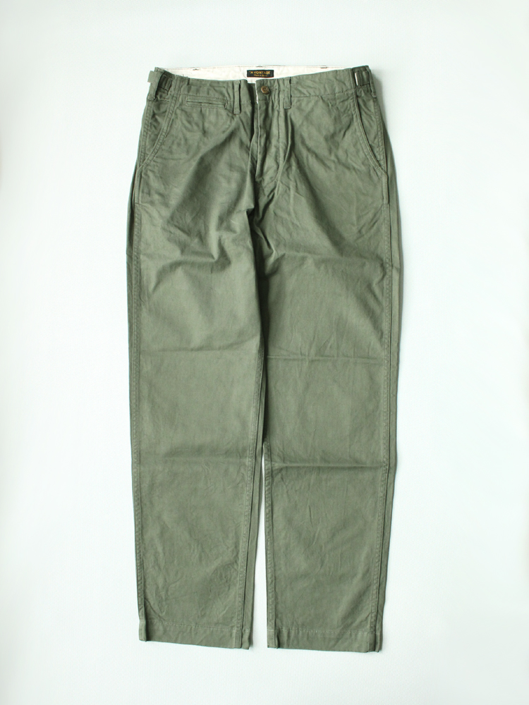 A Vontade｜CLASSIC CHINO TROUSERS REGULAR FIT #OLIVE