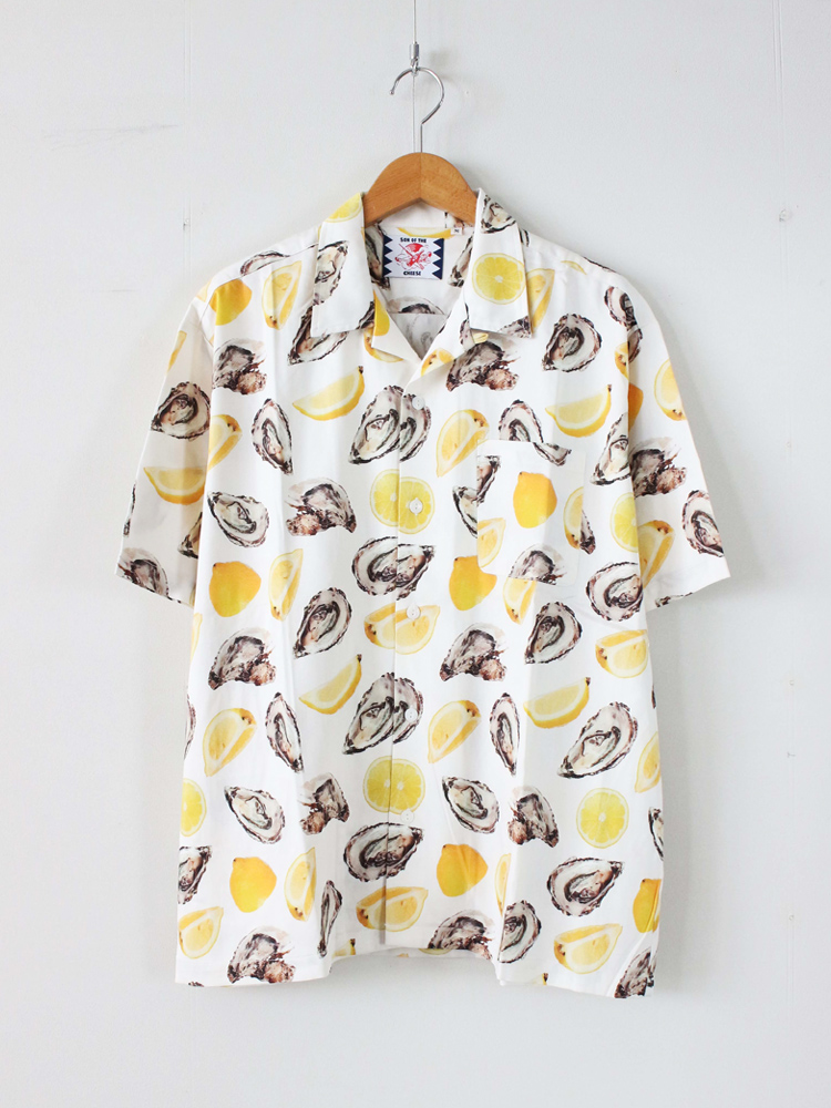 SON OF THE CHEESE(サノバチーズ) 18SS Oyster shirts サイズ[JPN：L