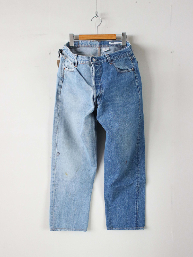 MADE BY SUNNY SIDE UP｜REMAKE 2 FOR 1 DENIM 5P #D/SIZE 3