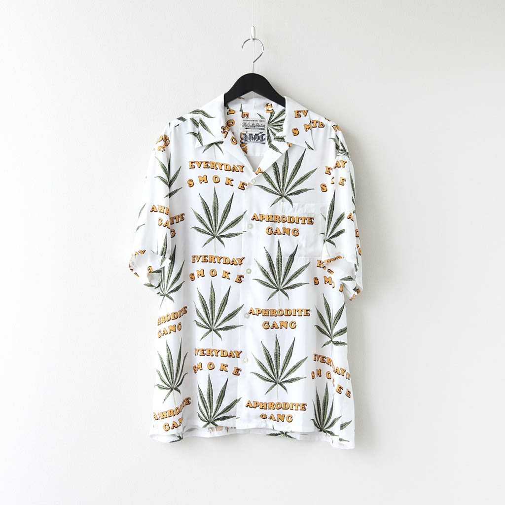 WACKO MARIA｜舐達麻 | HAWAIIAN SHIRT #WHITE [NMD-WM-HI01 ...