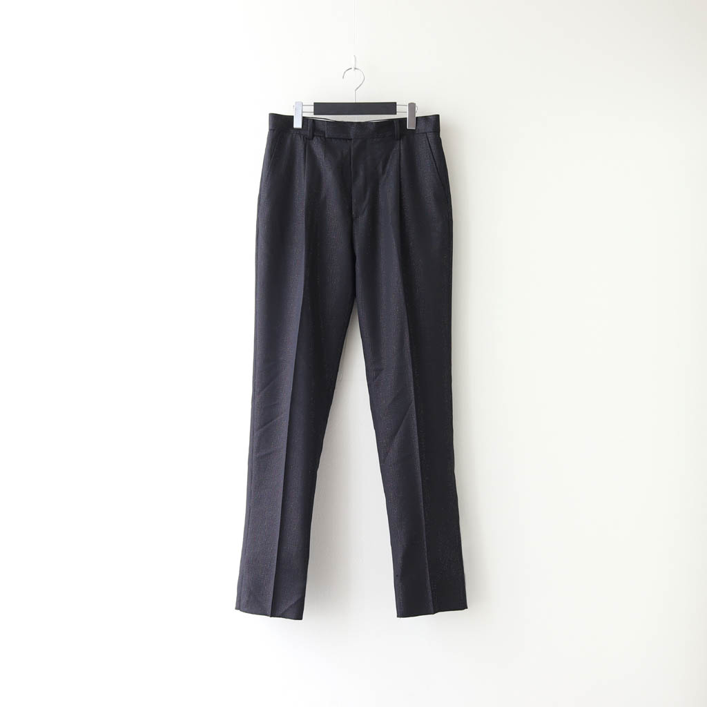 WACKO MARIA｜PLEATED TROUSERS (TYPE 2) #BLACK [20FW-WMP-TR14