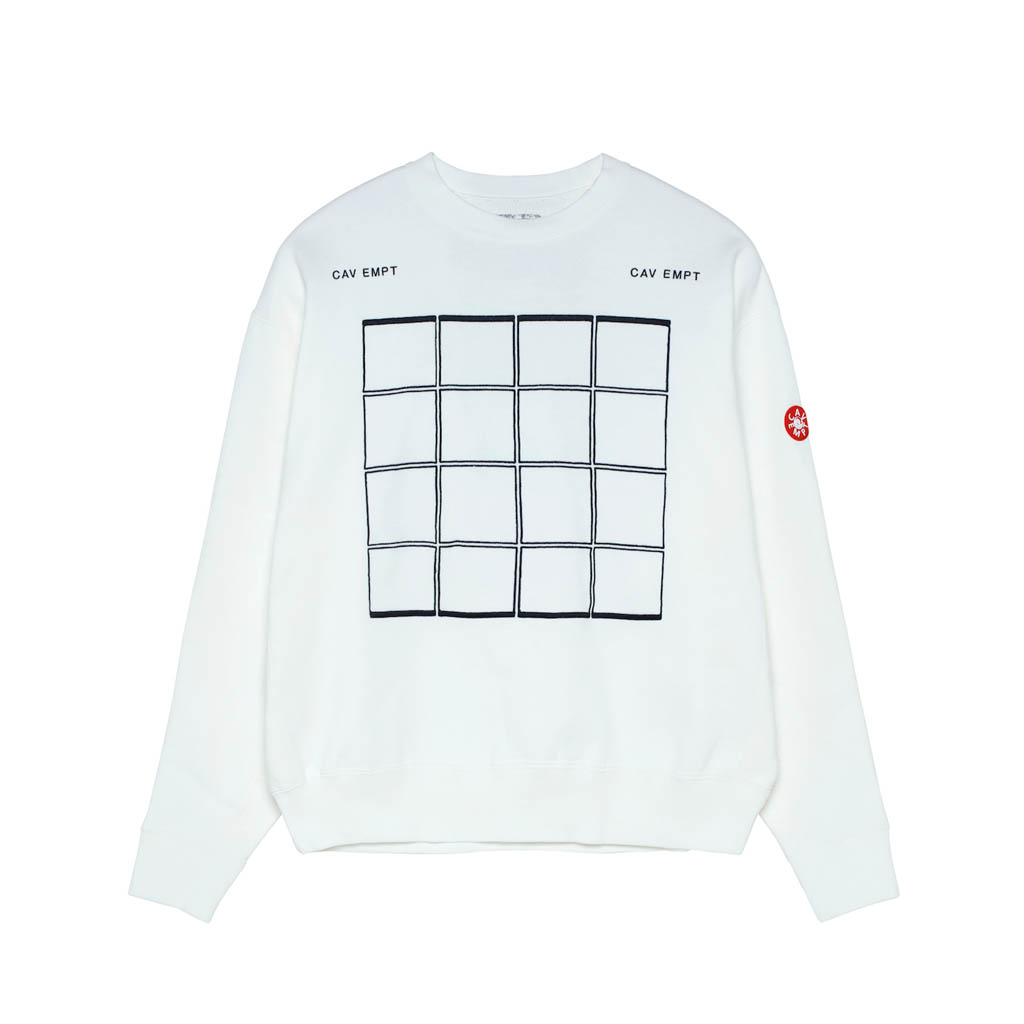 C.E｜WINDOW CREW NECK #WHITE [CES18CS01] – cocorozashi