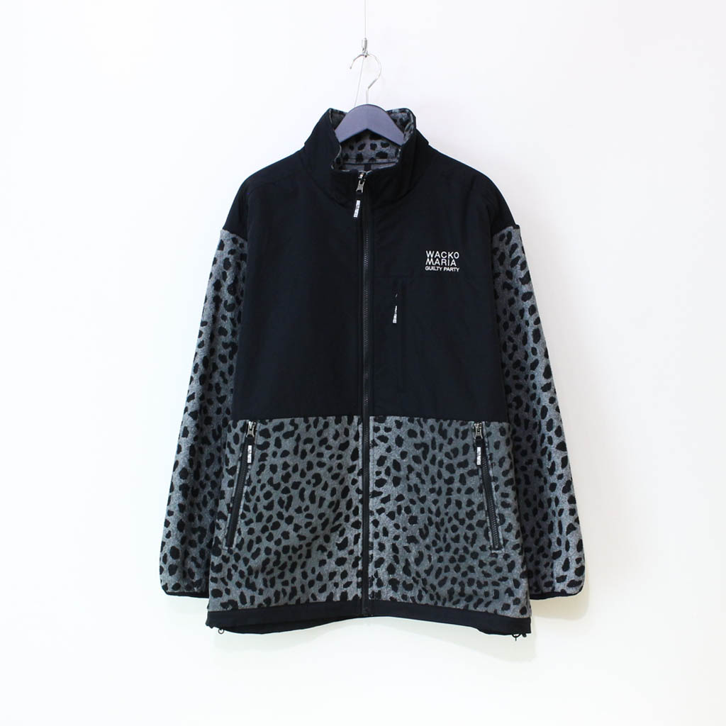 WACKO MARIA LEOPARD BOA FLEECE JACKETハイドアンドシーク