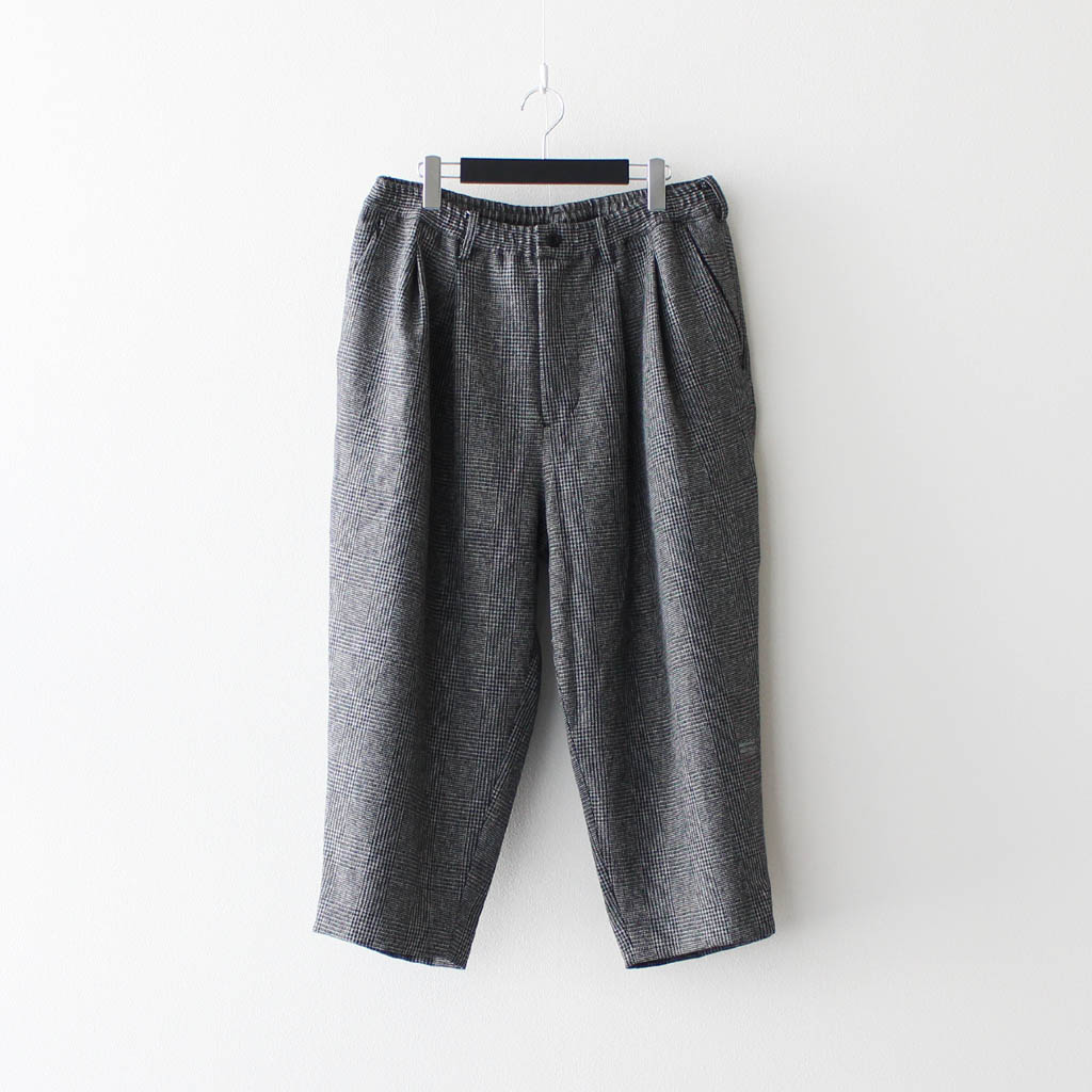 MAGIC STICK｜WATER RESISTANT CROPPED PANTS BY WILD THINGS #GLEN PLAID  [20FW-MS9-018] – cocorozashi