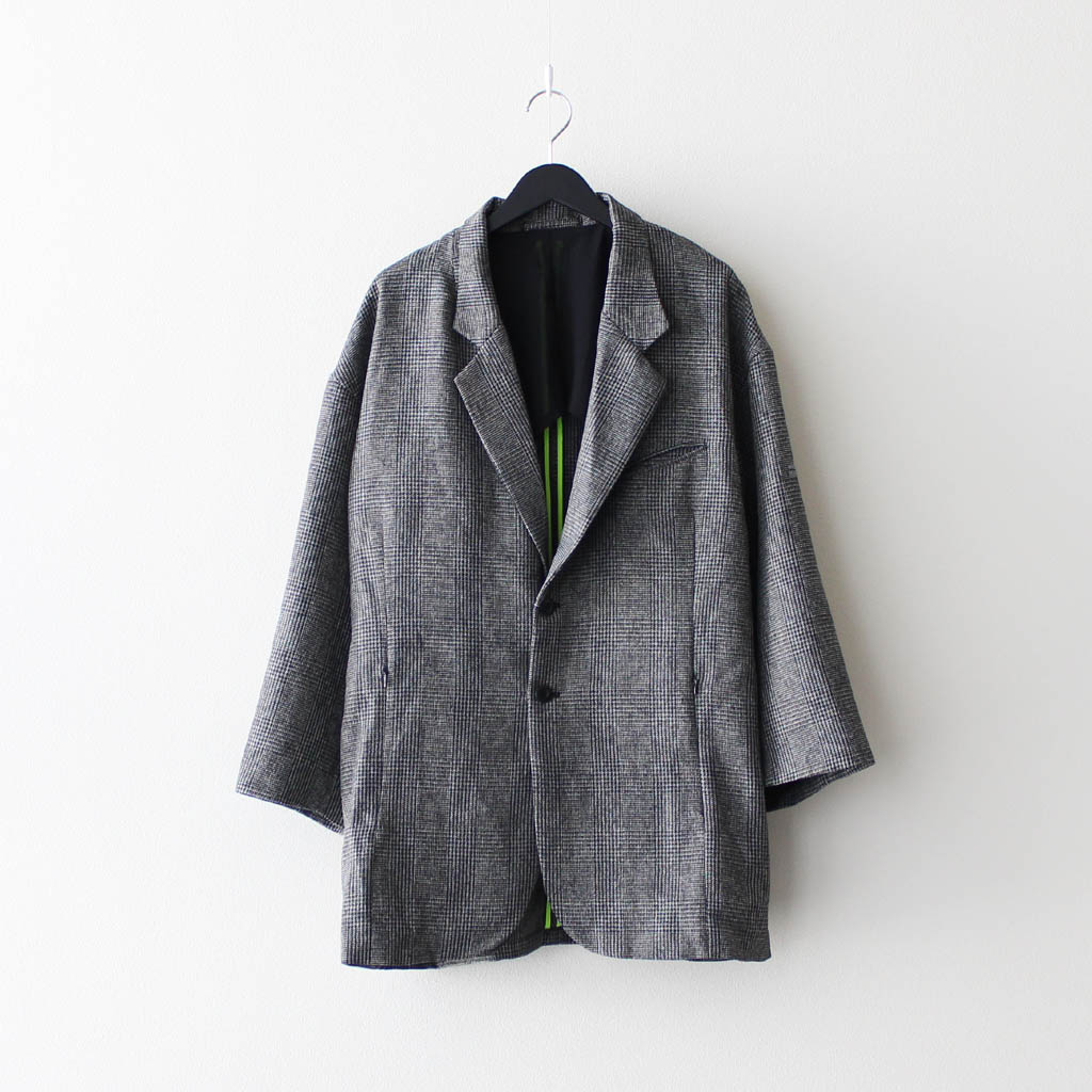 MAGIC STICK｜WATER RESISTANT 2B JACKET BY WILD THINGS #GLEN PLAID