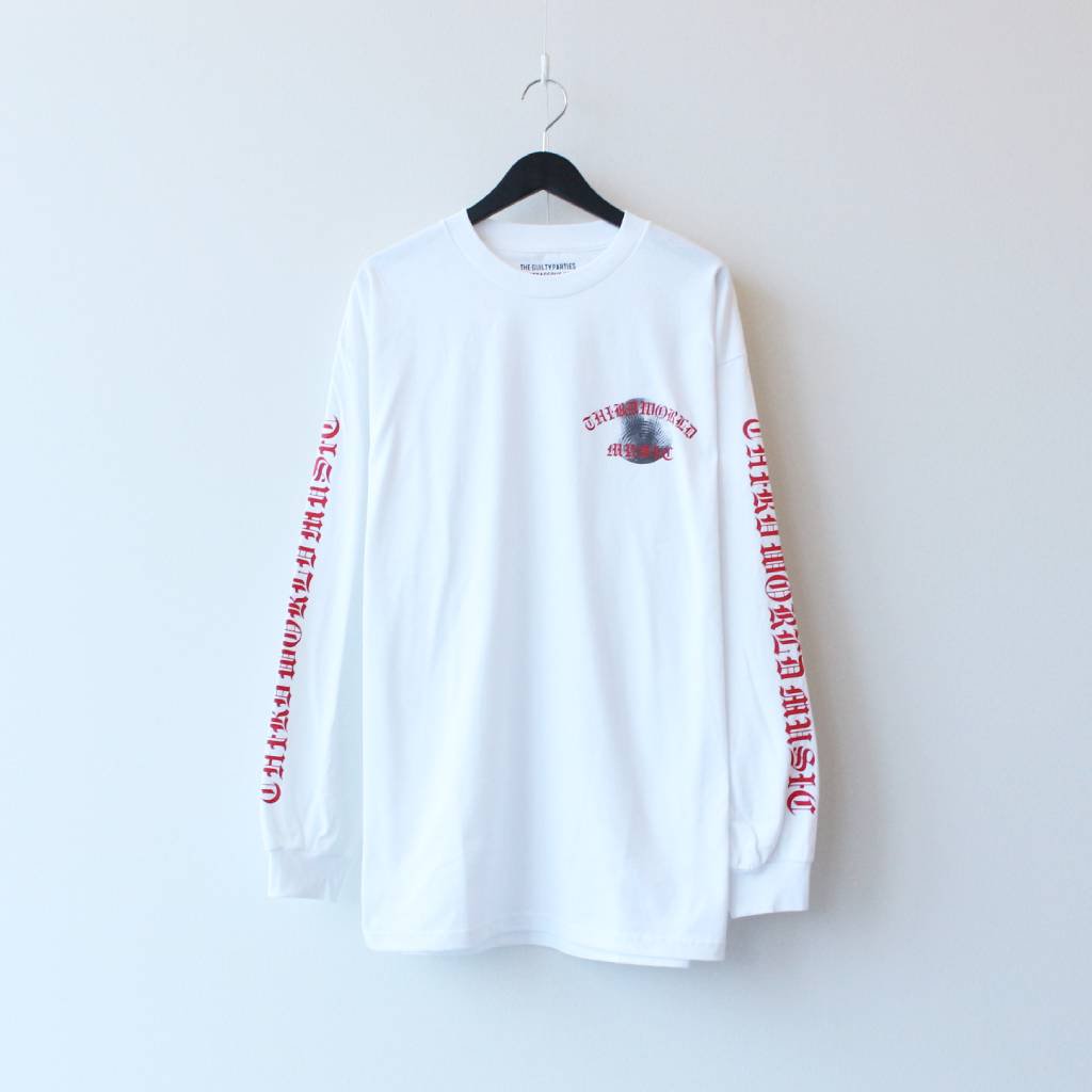 WACKO MARIA｜CREW NECK LONG SLEEVE T-SHIRT TYPE 1 #WHITE [21SS-WMT