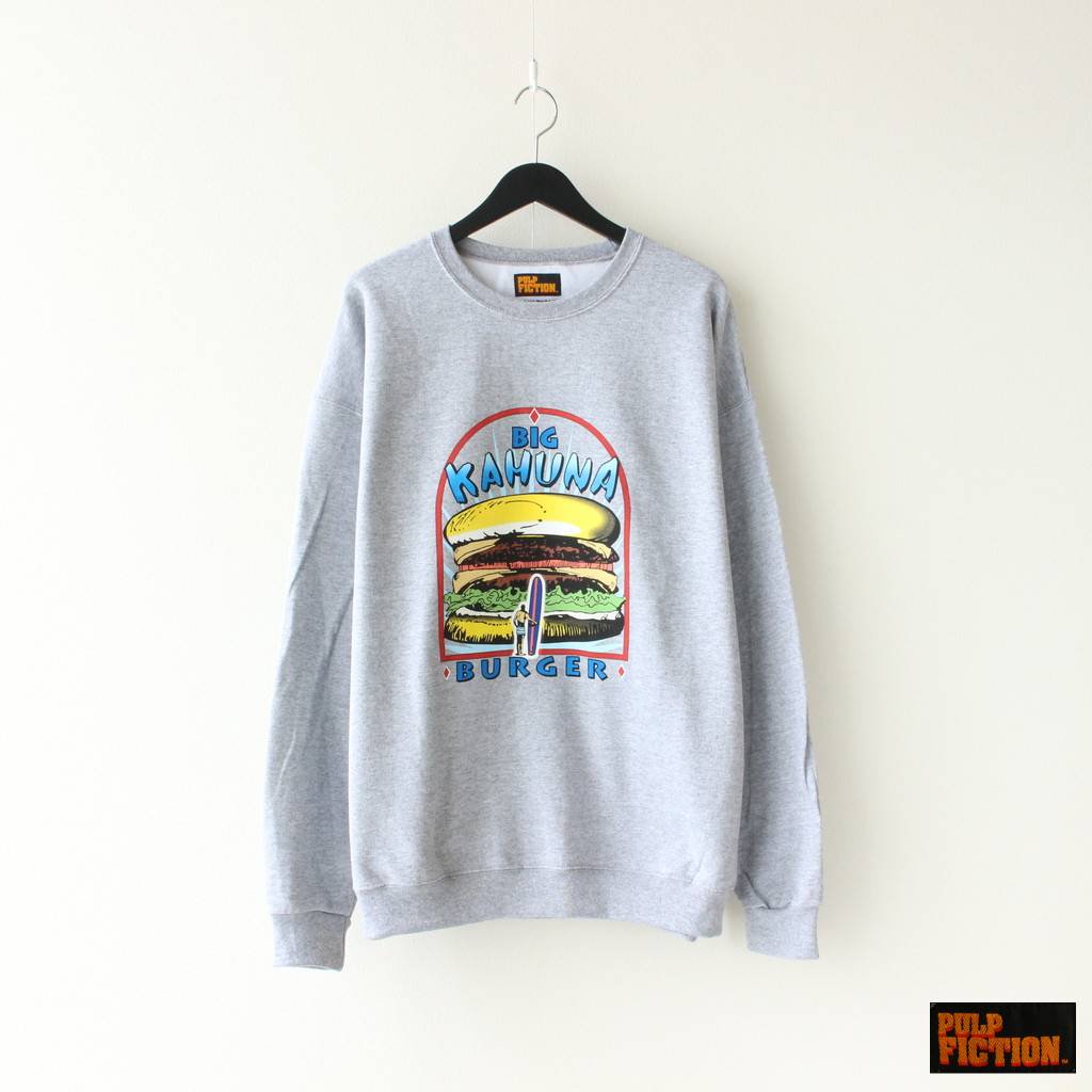 WACKO MARIA｜PULP FICTION | CREW NECK SWEAT SHIRT TYPE 3 #GRAY [PF