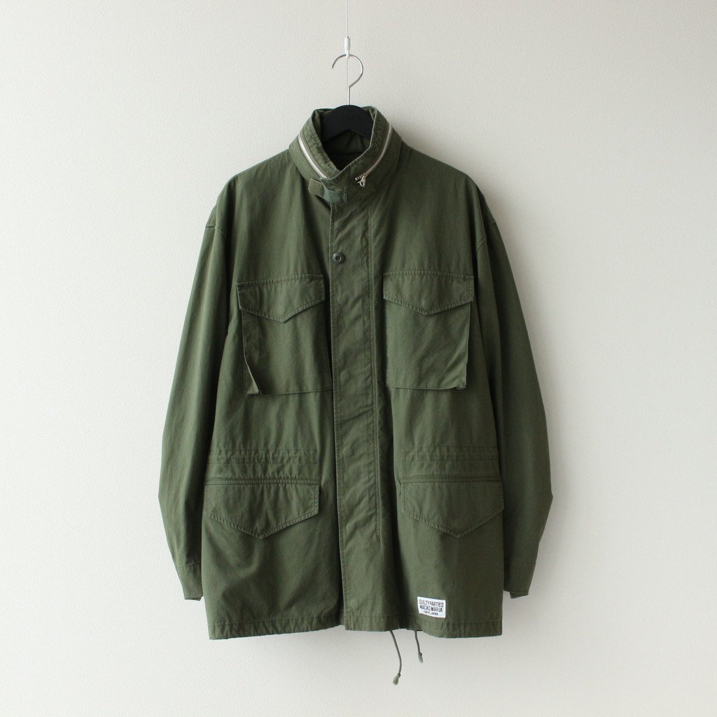 優れた価格 wacko maria m-65 star field coat キムタク着用 ...