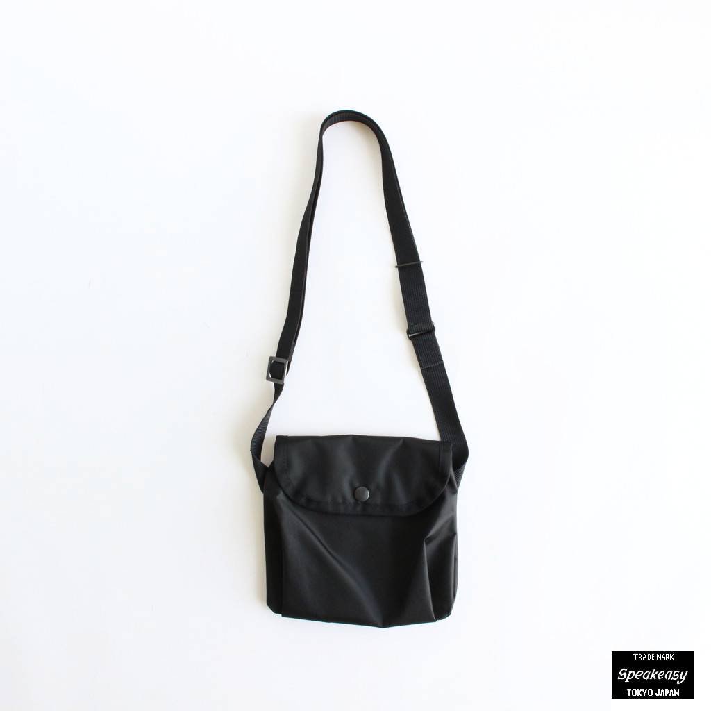 WACKO MARIA｜SPEAK EASY | SHOULDER BAG TYPE 1 #BLACK [21SS-WMA