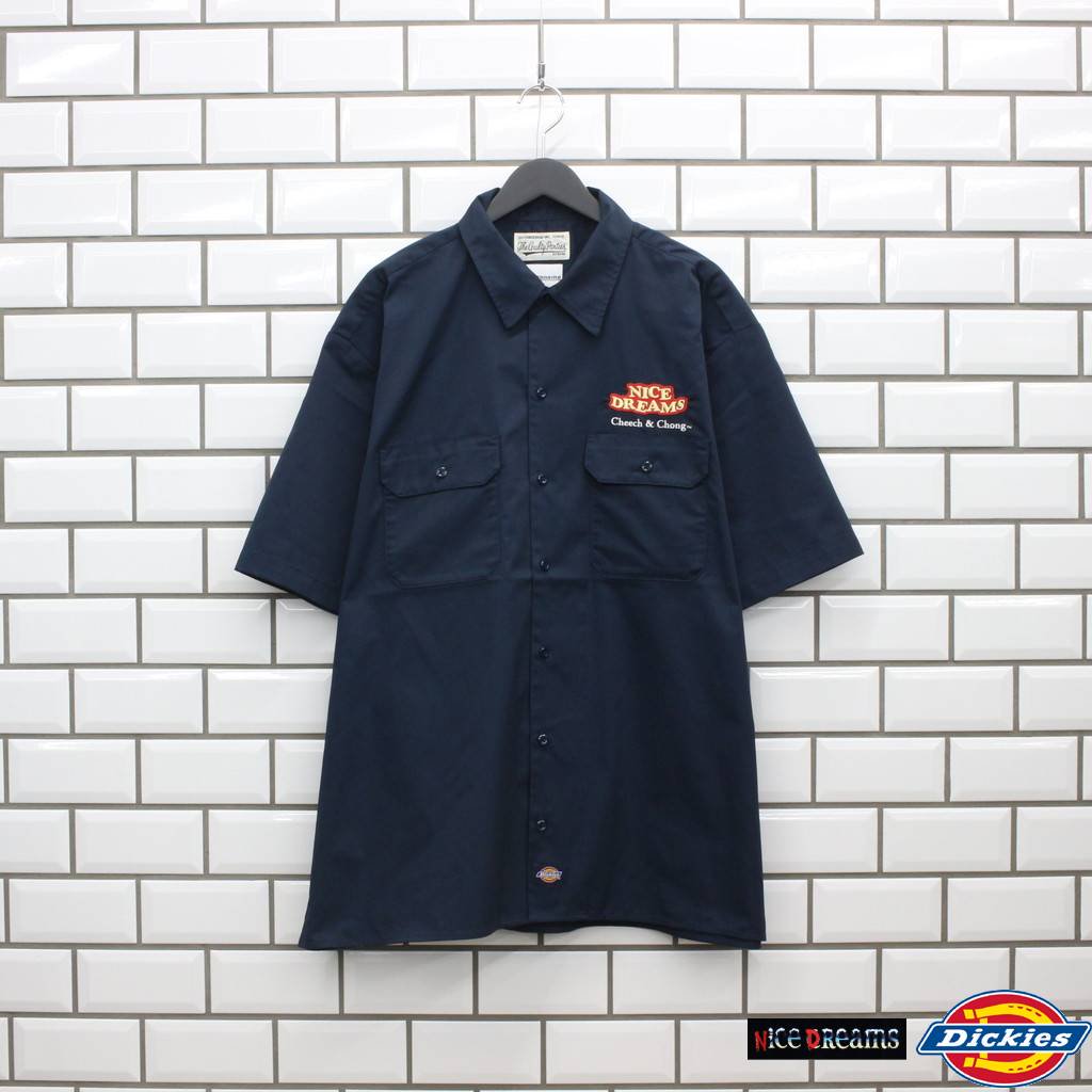 22SS ワコマリア ディッキーズ WORK SHIRT パイソン ワークシャツ - トップス