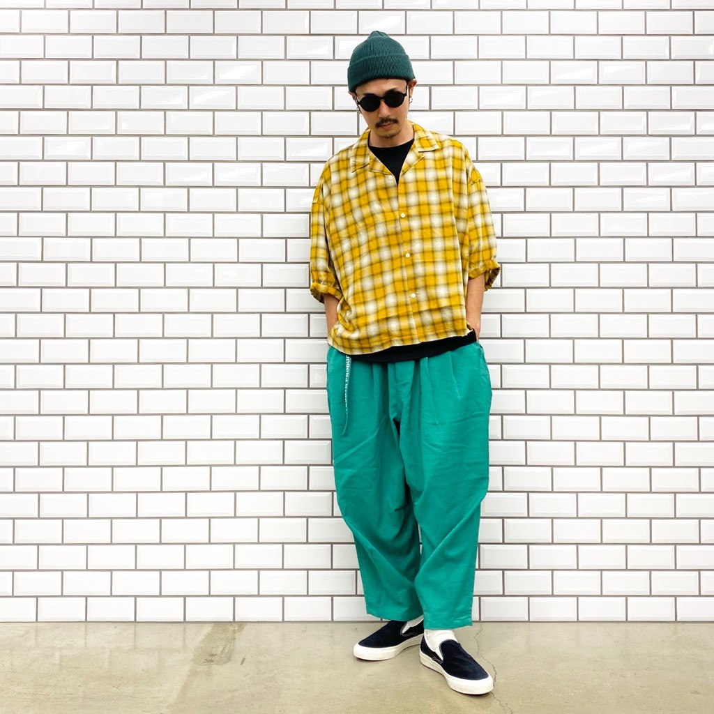 L TIGHTBOOTH 21ss OMBRE ROLL UP SHIRT