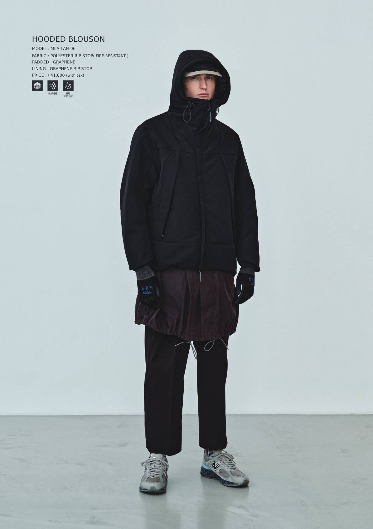 LANTERN ランタン HEATING HOODED BLOUSON-