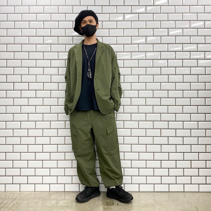 DAIWA PIER 39 LOOSE STRETCH 6P MIL PANTS - ワークパンツ/カーゴパンツ