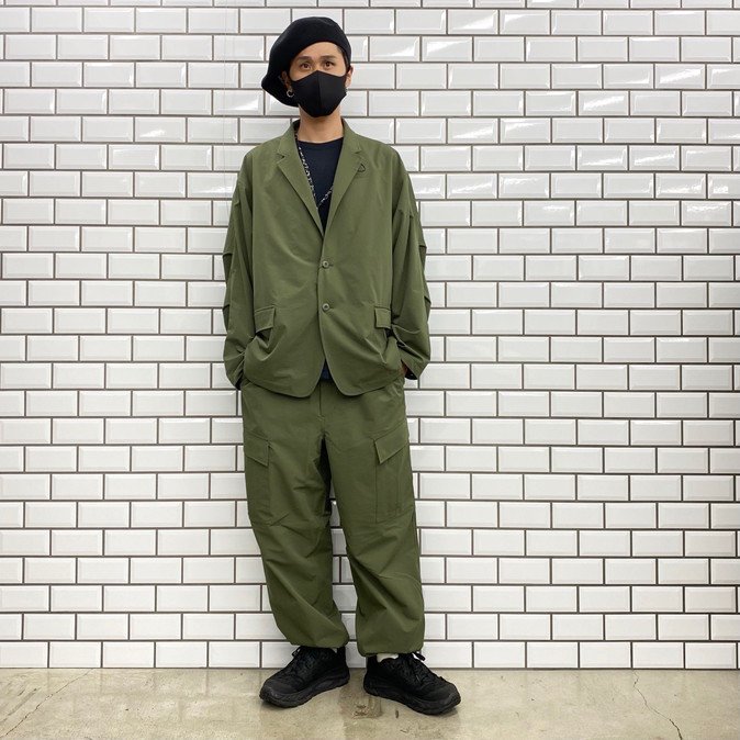 DAIWA PIER39 LOOSE STRETCH 6P MIL PANTS - パンツ