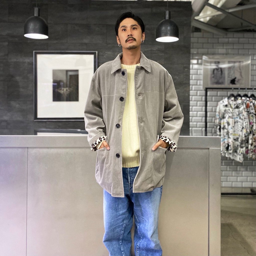 21FW-WMO-CO19WACKOMARIA 21FW CORDUROY CAR COAT - ピーコート