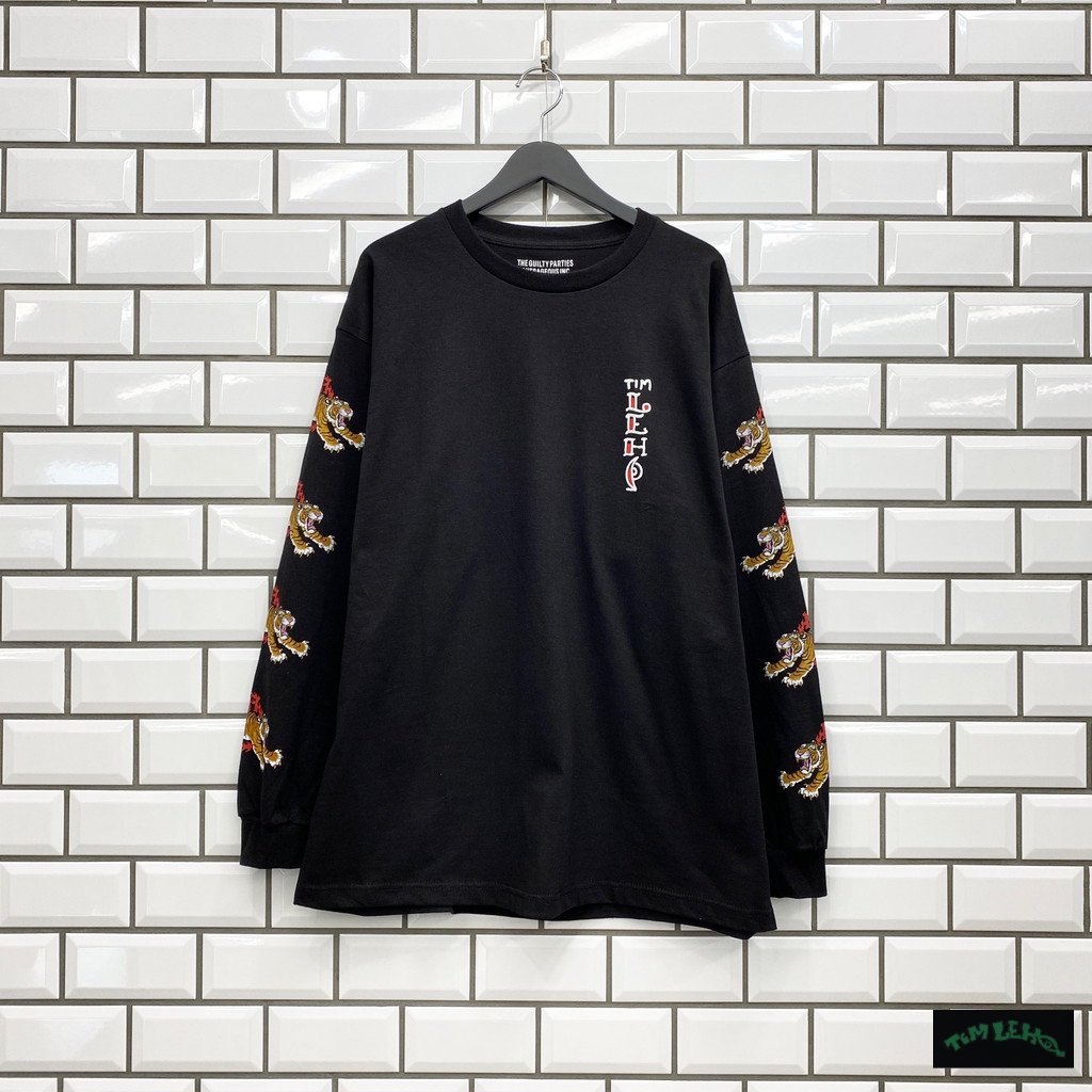 WACKO MARIA｜TIM LEHI | CREW NECK LONG SLEEVE T-SHIRT #BLACK