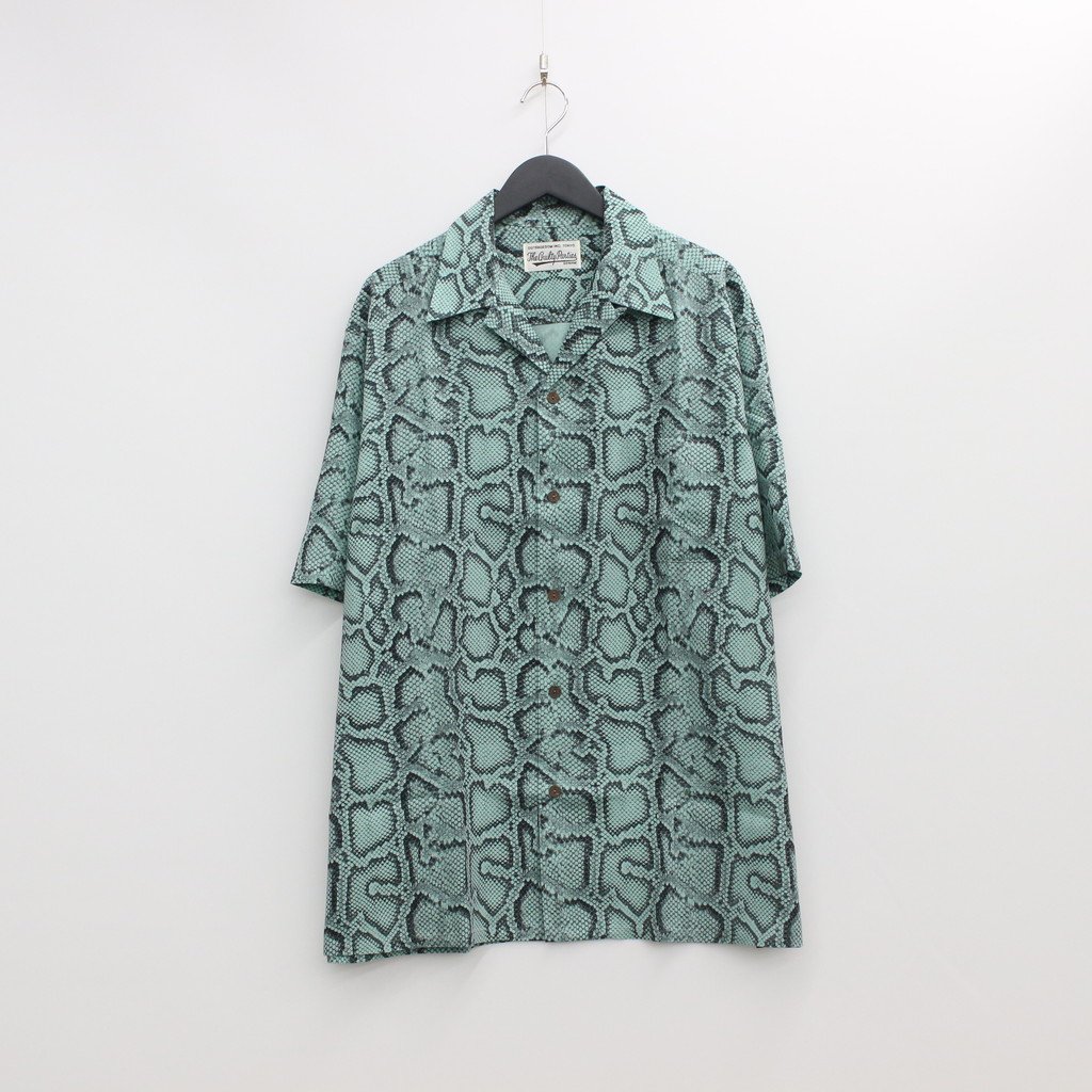 HAWAIIAN SHIRT S/S (TYPE 9) #GREEN [22SS-WMS-HI09] – cocorozashi