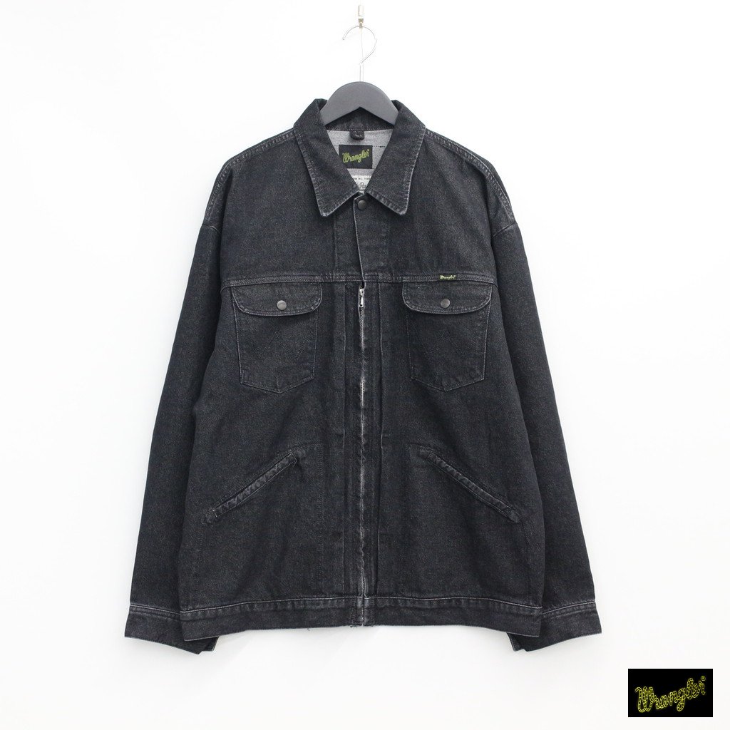 22SS WACKOMARIA WRANGLER DENIM TRUCKER JACKET Sサイズ ブラック 