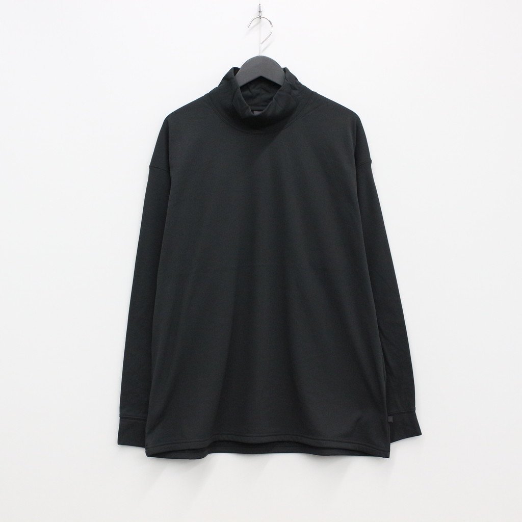 TECH HIGH NECK TEE #BLACK [BE-35022W] – cocorozashi