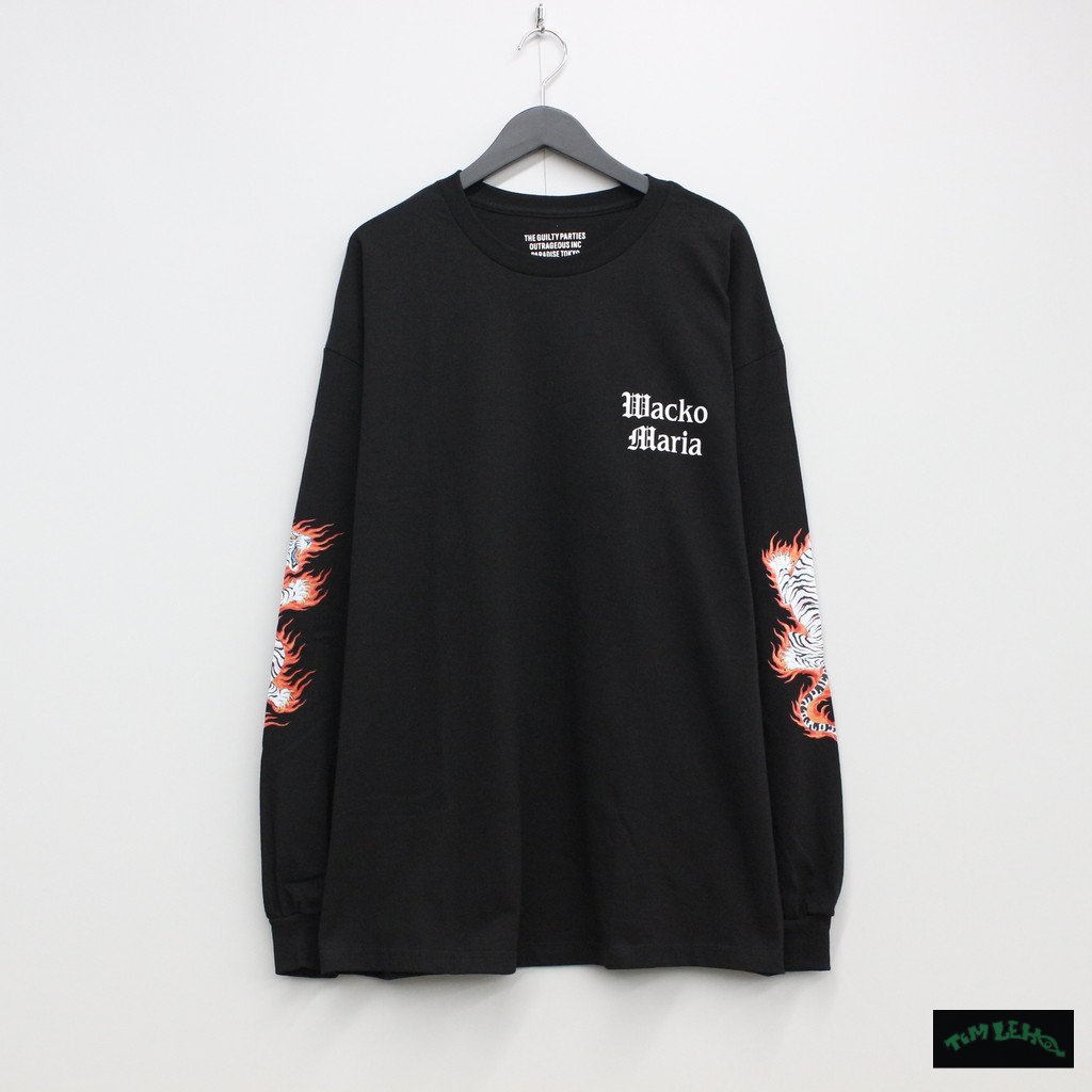 WACKOMARIA LONG SLEEVE T-SHIRT ロンT 黒　XXL