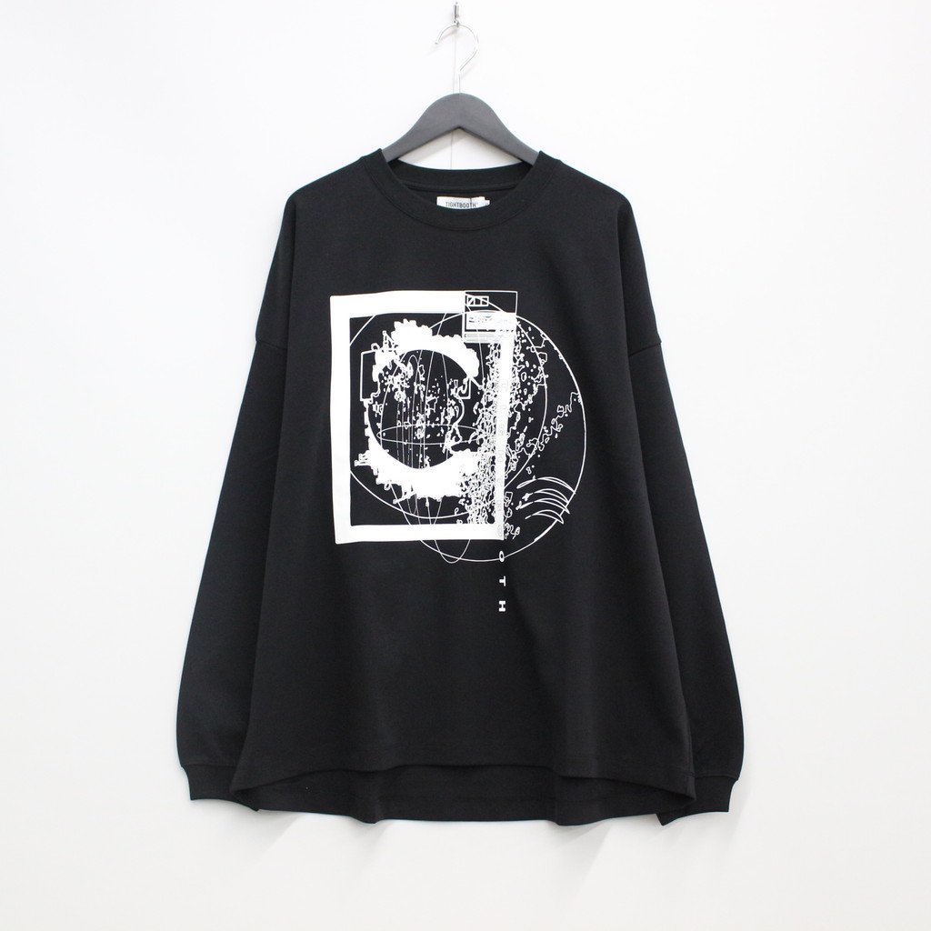 AXIS L/S T-SHIRT #BLACK [SS23-T04] – cocorozashi