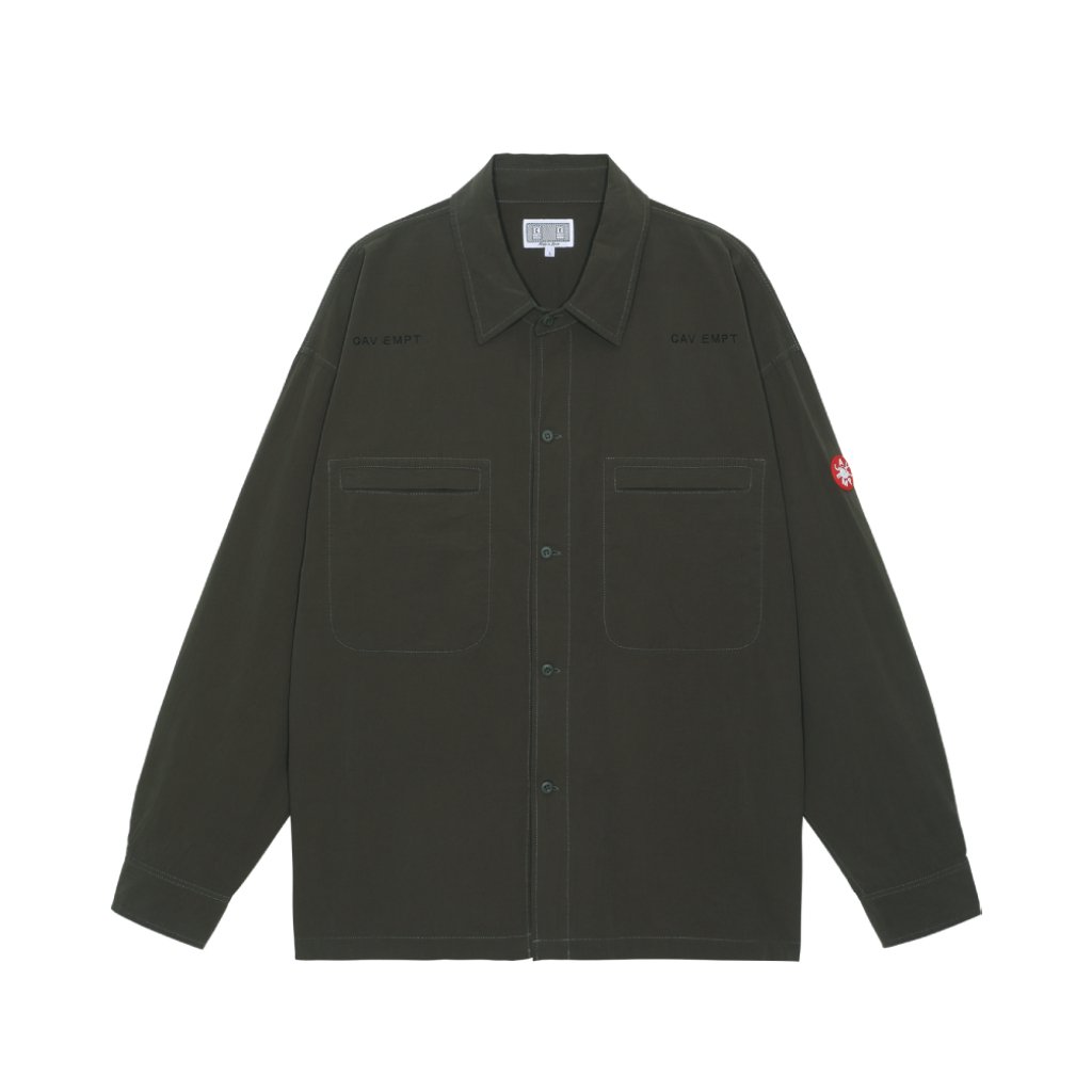 COTTON CASUAL SHIRT #GREEN [CES23SH03] – cocorozashi