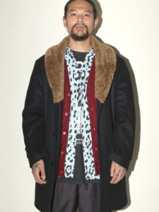 WACKO MARIA Mouton Gang Coat-